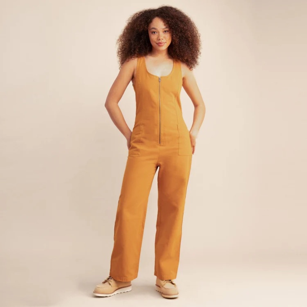 Roark Women’s Outbound Jumpsuit Mustard XL
